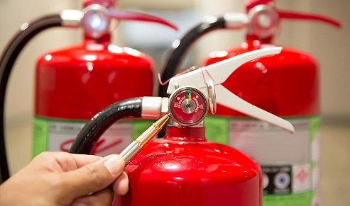 How to handle expired fire extinguisher